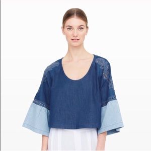 Club Monaco blue shirt